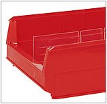 Sichtlagerkasten Systembox Längsteiler Sichtlagerkasten Systembox Längsteiler